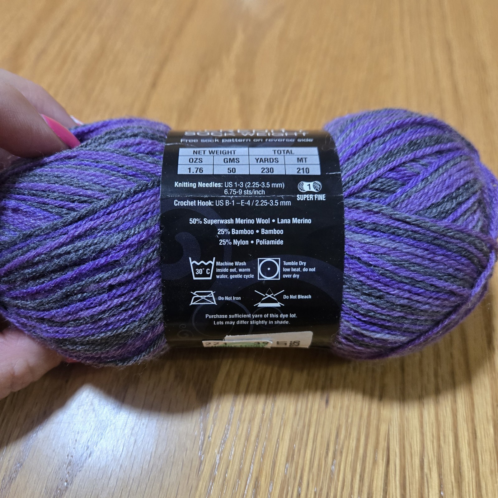 Patons Kroy & Deborah Norville Serenity Sock Yarn Lot of 2 Wool Super Fine