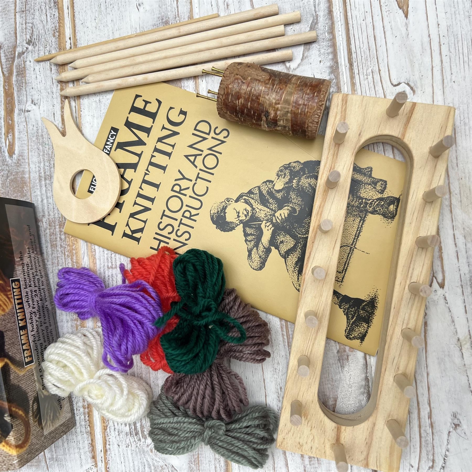 Frame Knitting Creative Kit | Learn Historic Skills