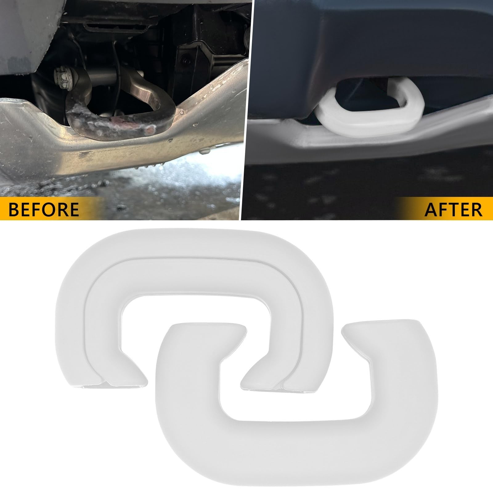 TOPUS Tow Hook Covers for Chevy Colorado Z71 ZR2 & GMC Canyon 2023 … Fast Ship