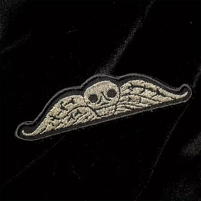 Embroidered Iron-on Patch 4+1/2 x 1+1/4 inch