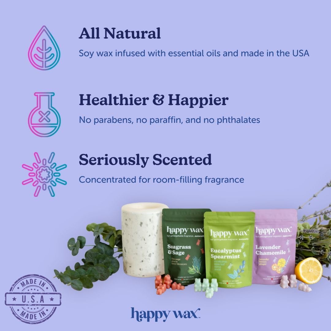 Spring Mix Premium Scented Natural, Non Toxic Soy Wax Melts – 6 Total Oz. of …