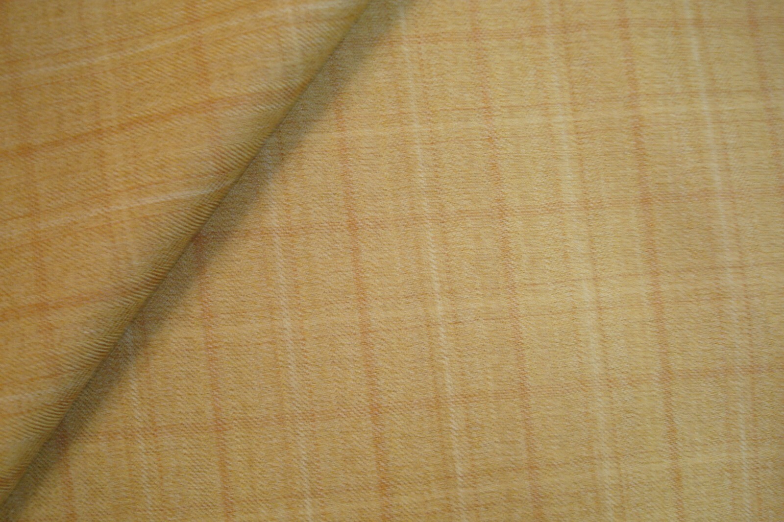 2.9 yds English WOOL Fabric Suiting 9 oz Super 100s Toffee Plaid 105″ BTP