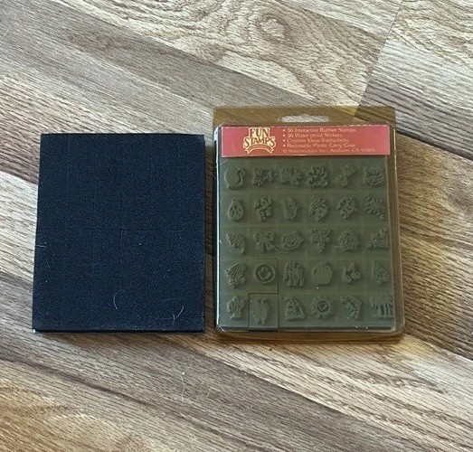 2 Sets Of Mini Fun Stamps