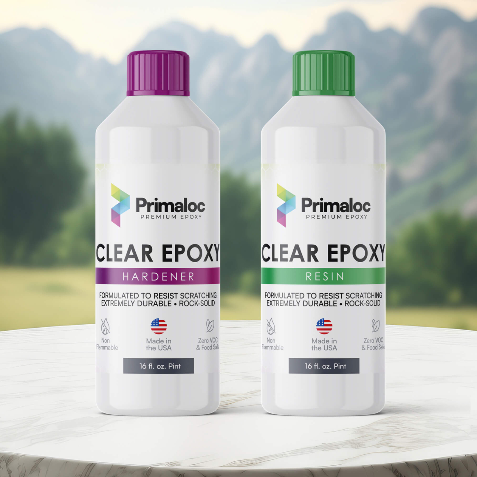 Primaloc Premium Epoxy Resin | Clear Table Epoxy | Bar Top Epoxy
