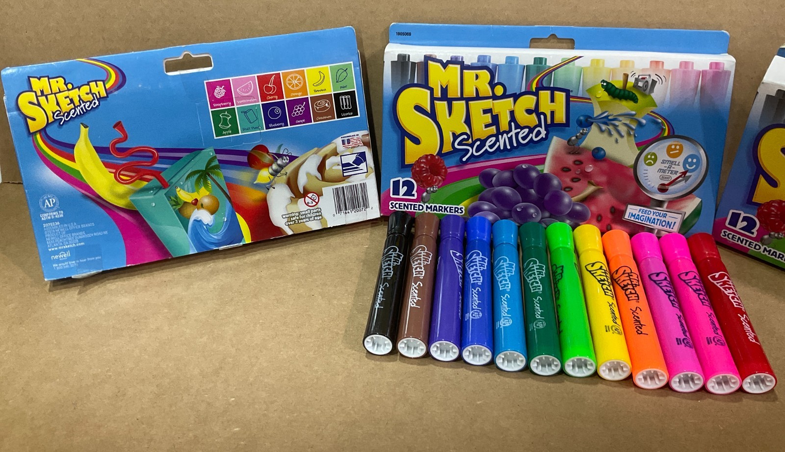 Mr. Sketch Watercolor Markers, Scented Assorted Colors, Set Of 12