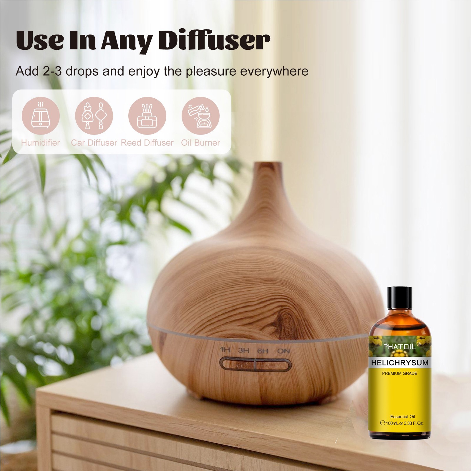 10ml,30ml,100ml Essential Oils Fragrance -Therapeutic Grade-100% Pure & Natural