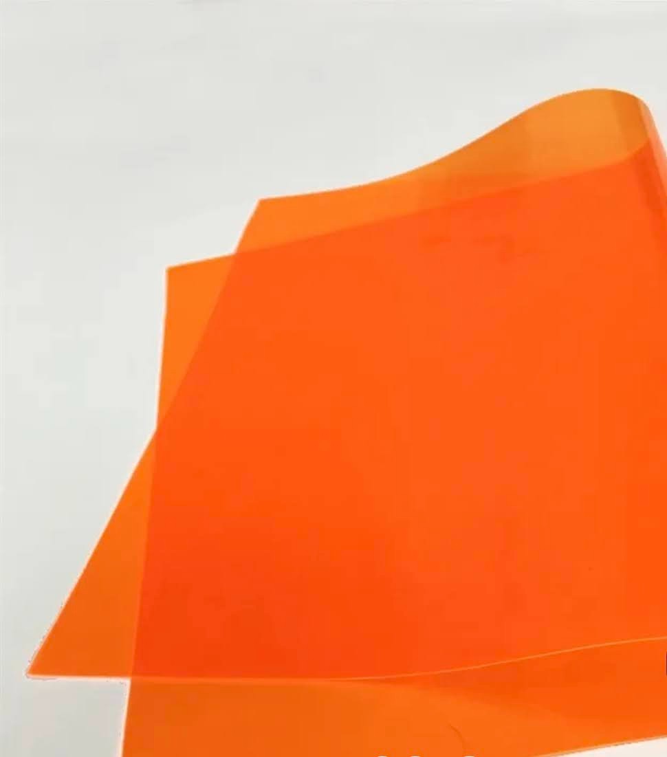 PVC Clear Plastic Tinted 0.5mm (20 gauge)Polyvinyl Transparent Multiple Uses 48″