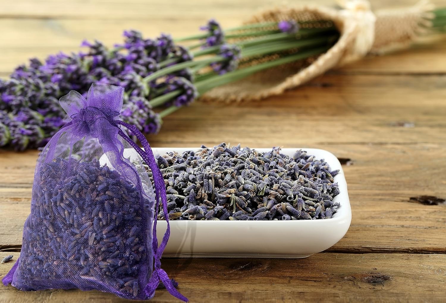 Hand-Filled Aromatic Lavender Scent Sachets