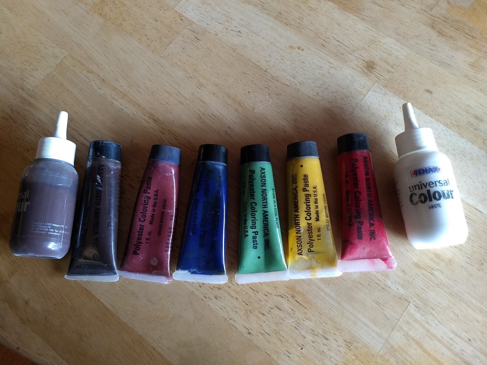 Axson Wood & Stone Co. Coloring Paste For Polyester And Epoxy 1oz. Tube Tenax