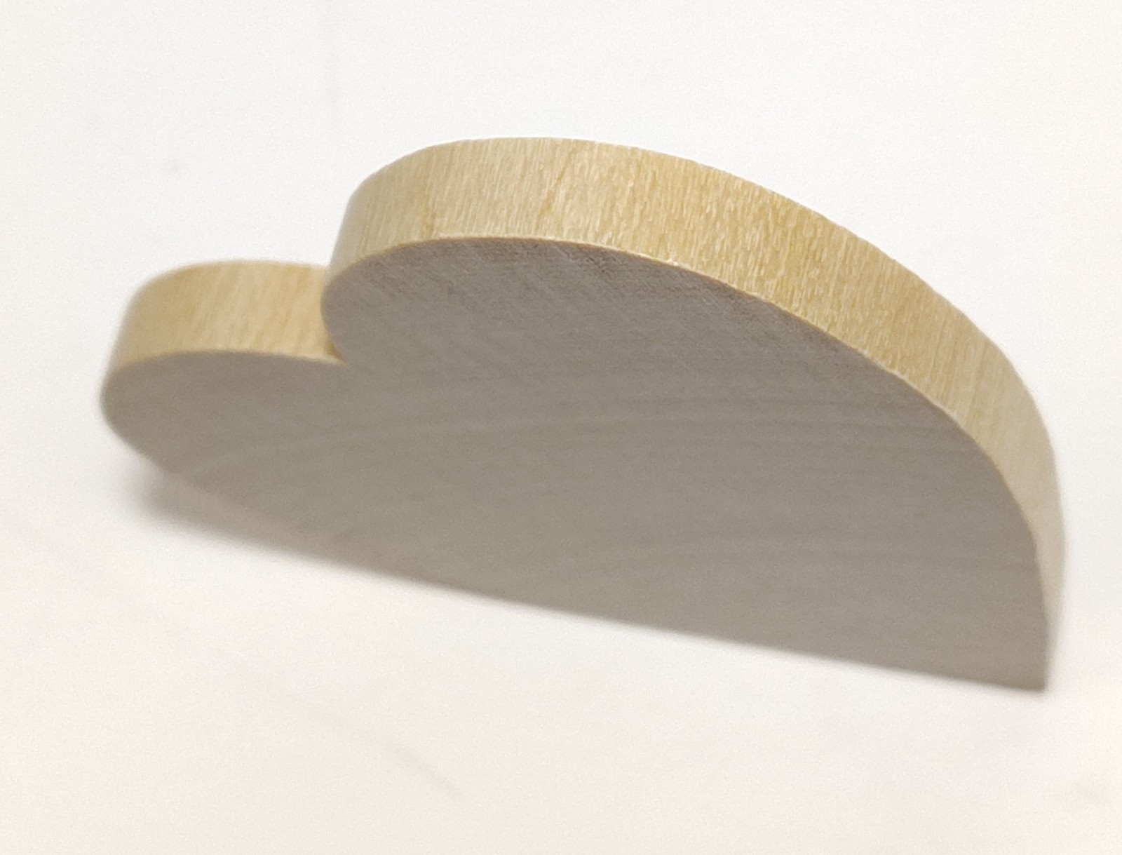 25 Unfinished Wood Hearts 2-1/2″ Tall ~4-7mm Thick (Varies) Valentines Project