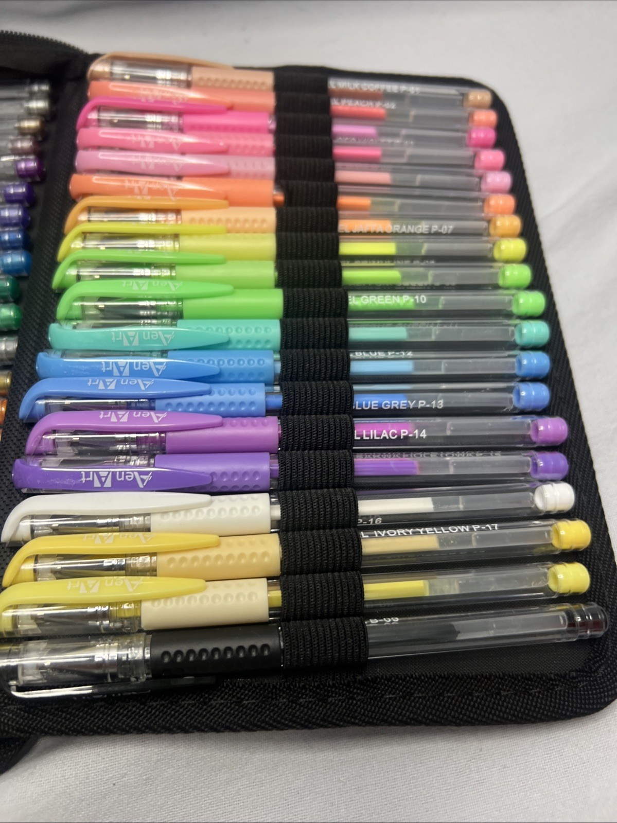 Gel Pens for Adult Coloring Books 160 Pack Artist Colored Gel Pen & Extras D3