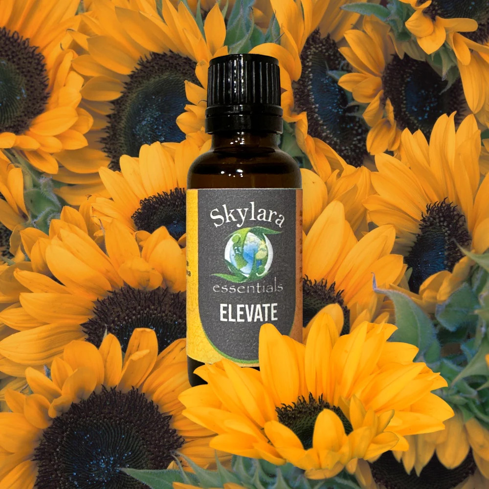 Elevate – Organic Essential Oil Blend (Energizing, Uplifting)