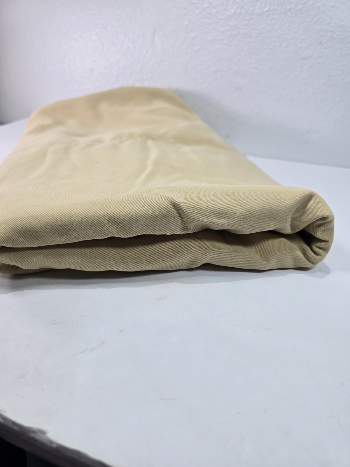 Tencel Twill Fabric Remnant Beige 60″ Wide x 3.5 Yards Apparel Sewing Craft