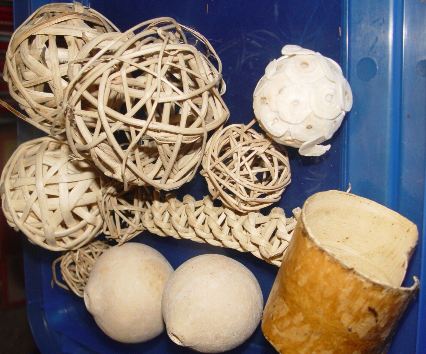 Rustic Spheres Orbs Pine Cone Star Anise Vase Bowl Centerpiece Fill Crafts LOT