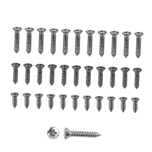 GM 30-Piece Interior | Exterior | Molding | Bezel | Engine Bay | Trim Screw |