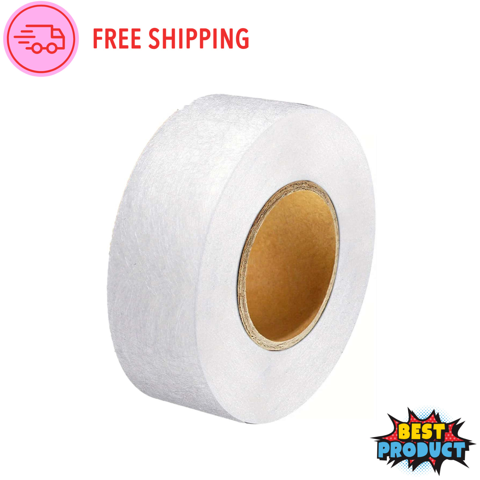 2pcs Self-Adhesive Iron-On Hemming Tape Fabric Fusing Tapes Clothing Repair US