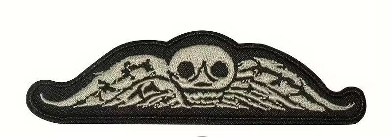 Embroidered Iron-on Patch 4+1/2 x 1+1/4 inch