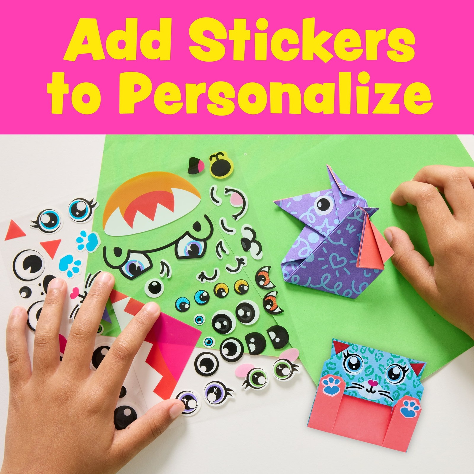 Creativity for Kids Craft: 60 Bright Papers, DIY Arts & Crafts for Kids