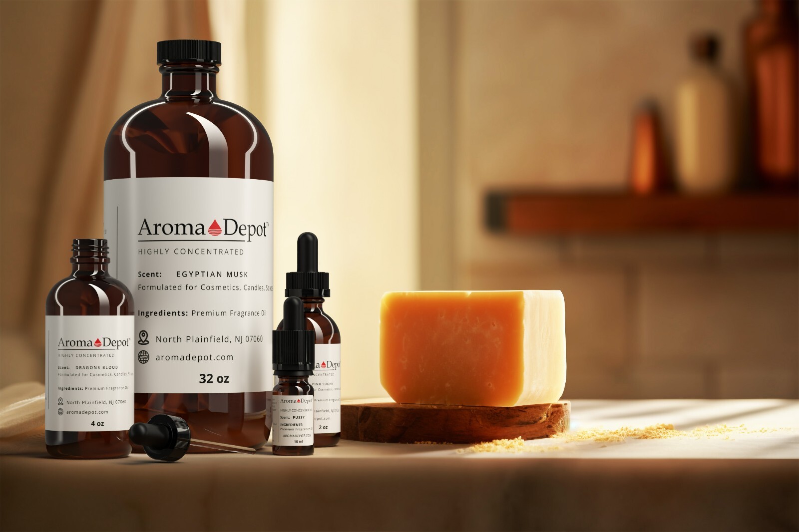 Fragrance oils for Soap Candles Making Bath Diffuser Burners Incense Scented Oil