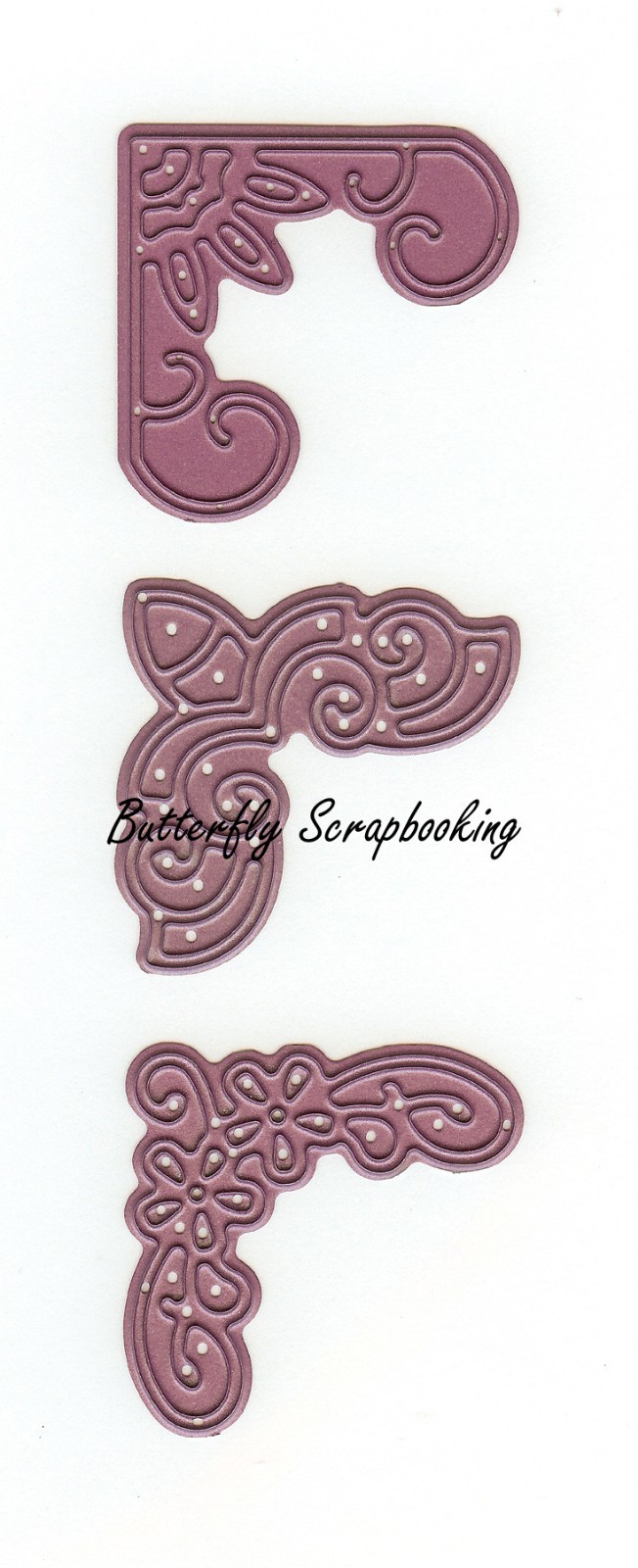Lace Corners Dies Steel Die Cutting Dies CHEERY LYNN DESIGNS – NEW, B161