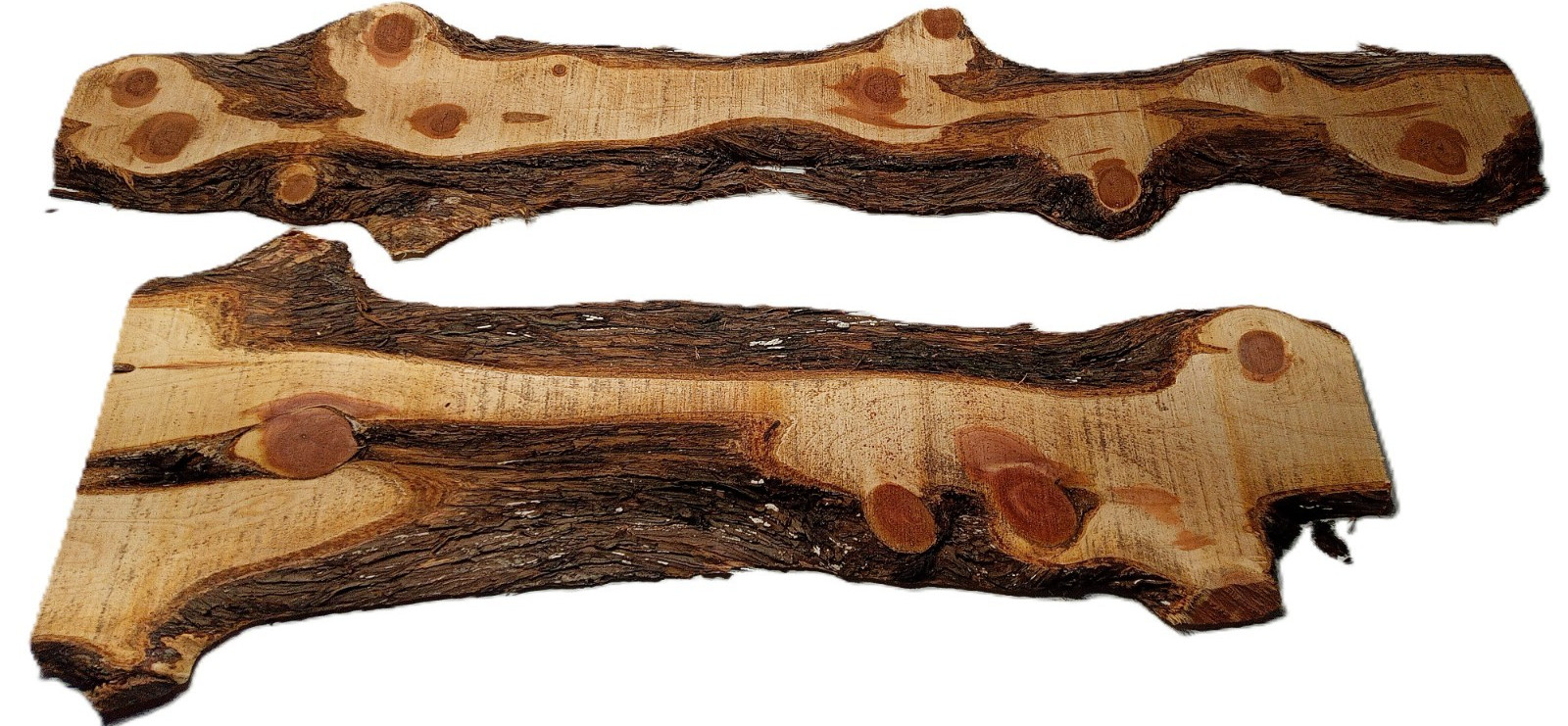 10lbs AROMATIC RED CEDAR Outer Slab Cuts Live Edge Milled Kiln Dry SHIPs FREE!
