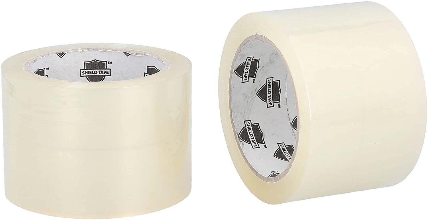 Carton Sealing Clear Packing/Shipping/Box Tape 3″ 110 yd Choose your Rolls & Mil