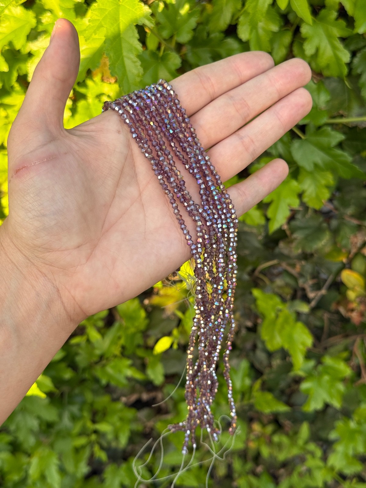 Bulk Lot Colorful 20 Strands AB faceted bicone glass beads 2 of each color