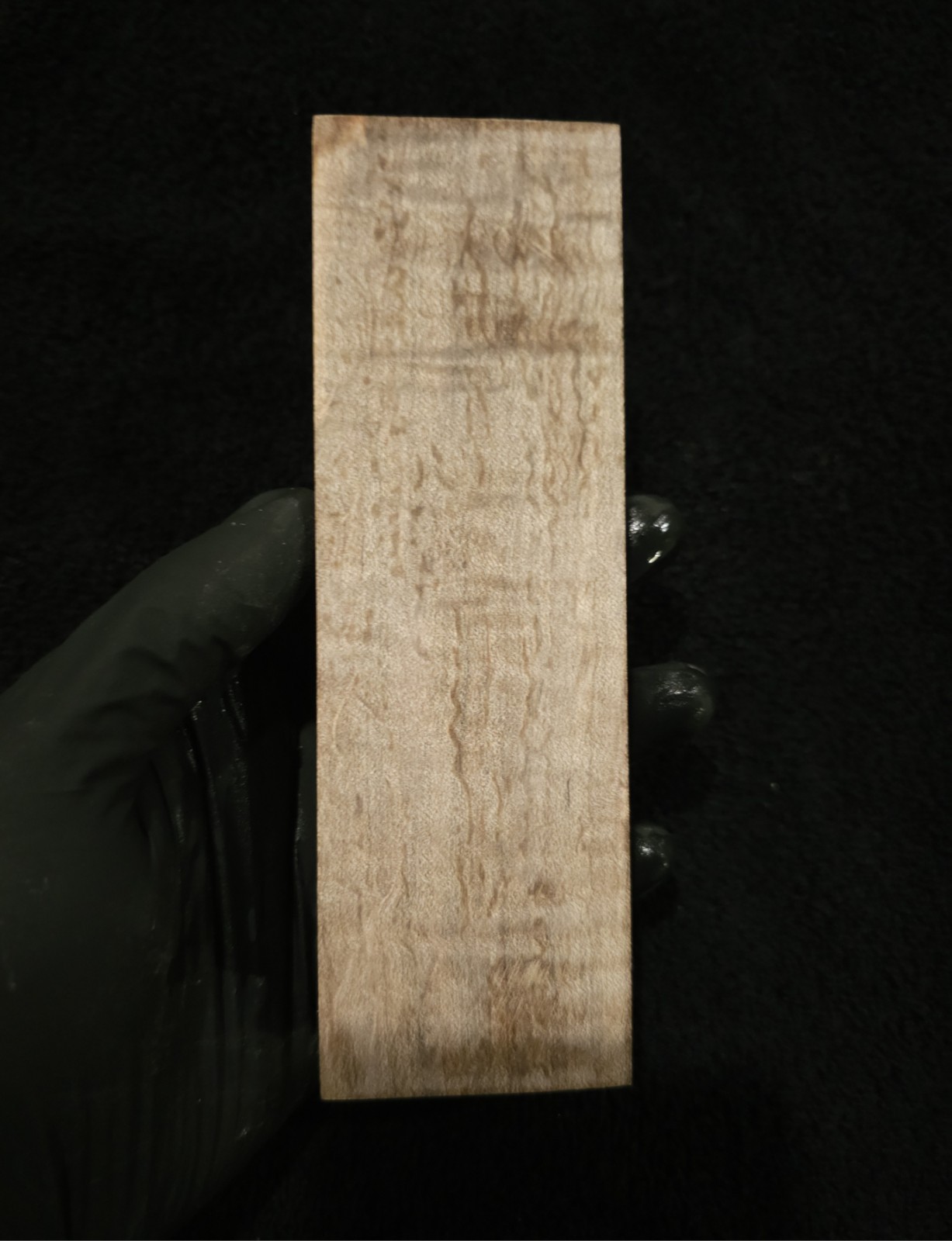 Stabilized Curly Ambrosia Maple Block – Knife Scales/Pen Blanks
