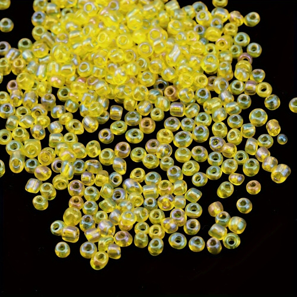 20 color 2mm Cezch 1000pcs Clear AB Colorful Glass Beads Loose Seedbeads for diy