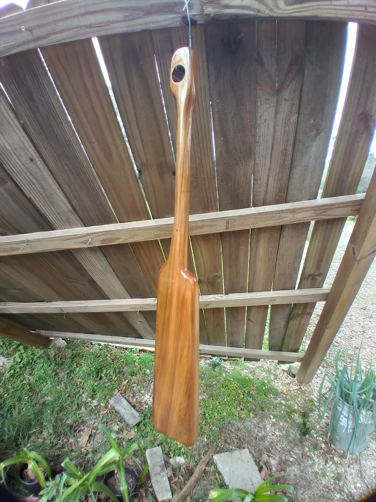 Epoxy Old Growth Sinker Cypress Crawfish Paddle Wood Wall Art Returns Accepted!