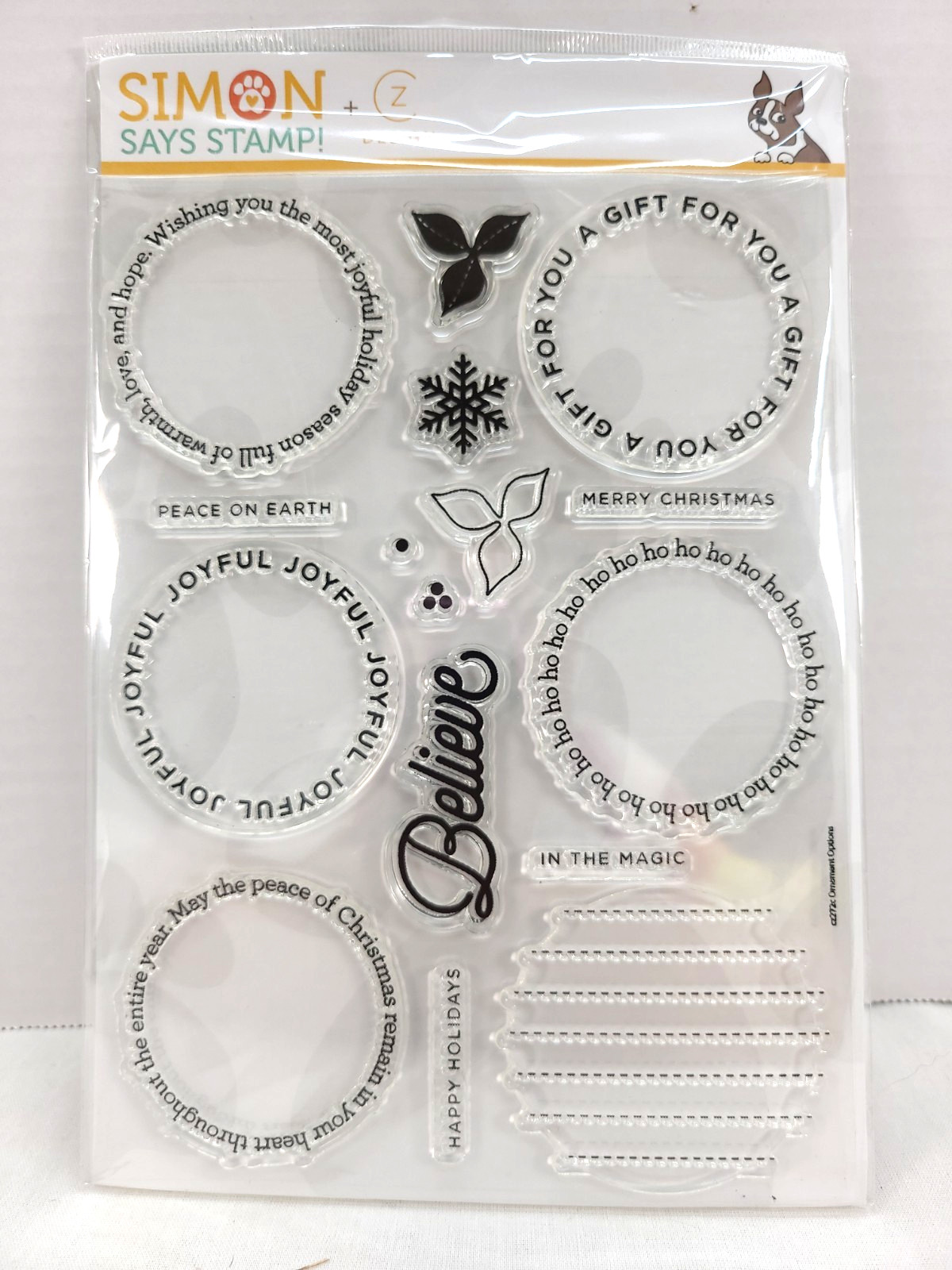 Simon Says Stamp + Z Design Ornament Options cz272c Scrapbooking Supplies