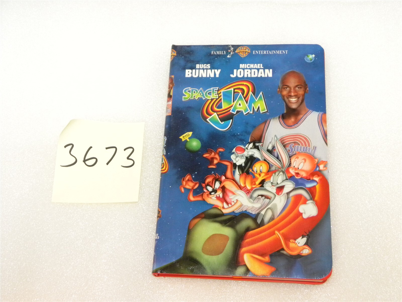 SPACE JAM MICHAEL JORDAN AUTOGRAPH NOTEBOOK DIARY JOURNAL HARD COVER 240 PP