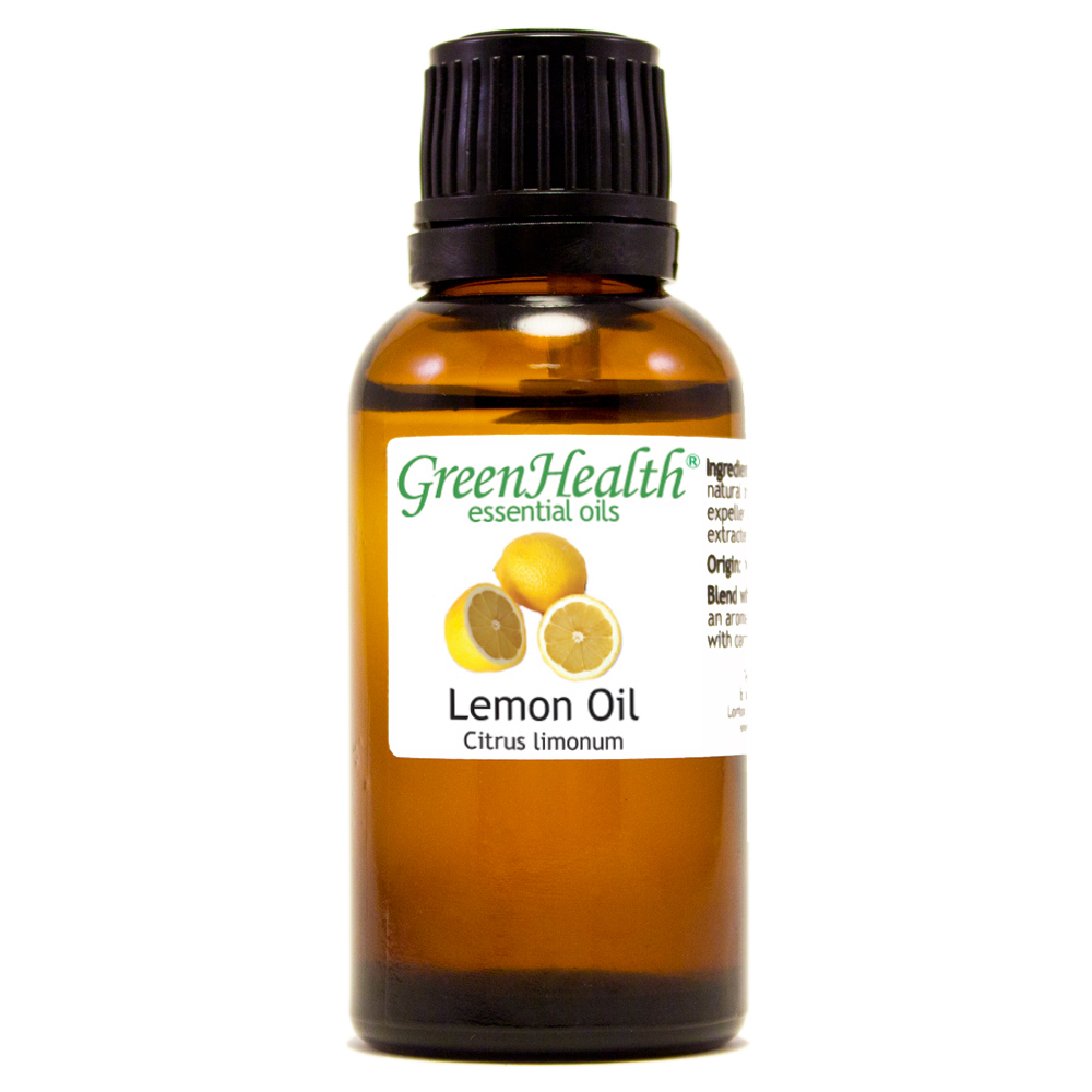 1 fl oz Lemon Essential Oil (100% Pure & Natural) – GreenHealth