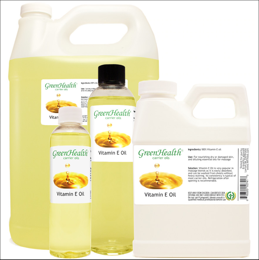 Vitamin E Oil – 1 fluid ounce to up 1 gallon