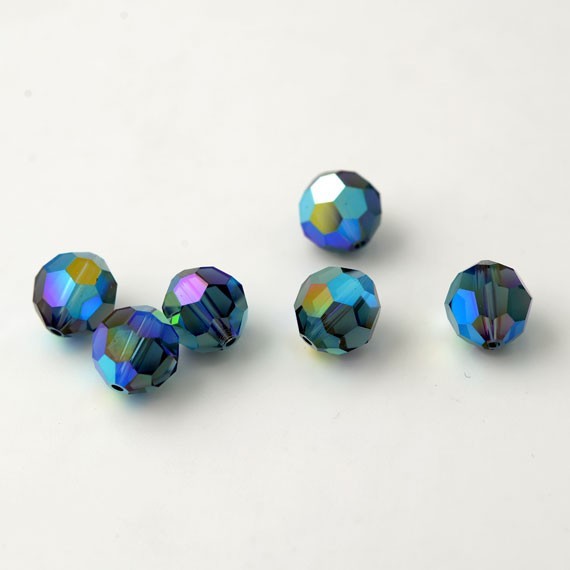 Swarovski 5000 8mm Crystal Round Beads Factory Pack – select color/size