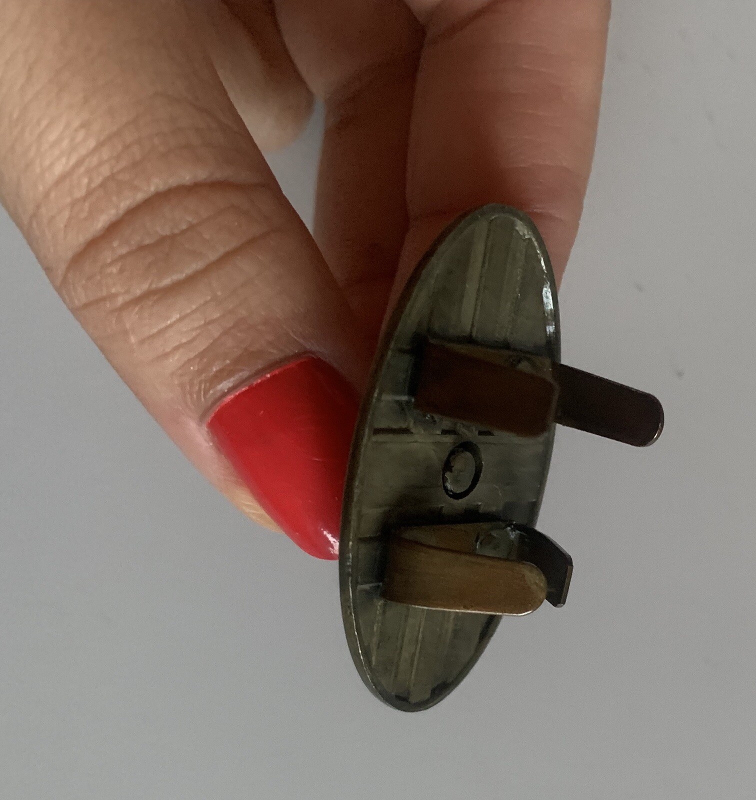 Medium Mulberry-type Handbag Padlock, Turn Lock, Clasp In Antique Brass Colour