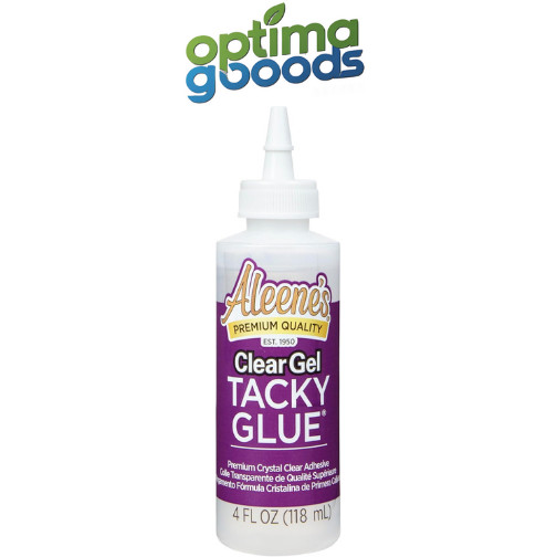 Aleene’s Clear Gel Tacky Glue, 4oz – Strong Adhesive for Crafts.