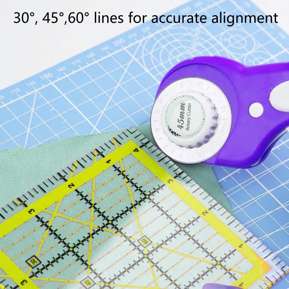 Quilting Rulers,5 Quilting Square Rulers(2.5″,3.5″, 5″, 6″, 8″),Quilting Rulers