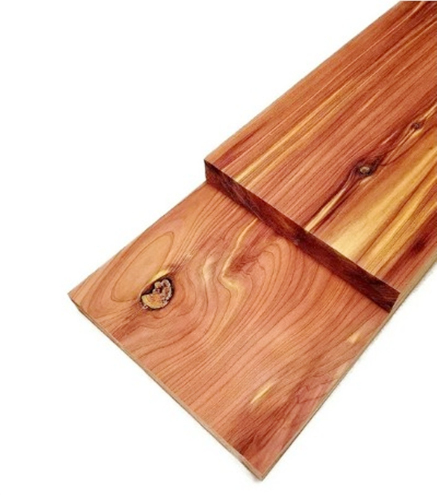 3/4″ x 5″ x 36″ – Aromatic Red Cedar Wood Boards 2 pcs DIY Furniture Windows