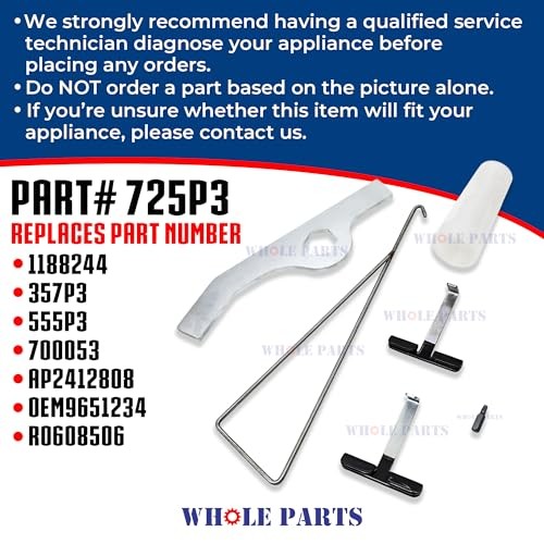 Upgraded Top Load Washer Tool Kit Part# 725P3 – Replacement & Compatible with