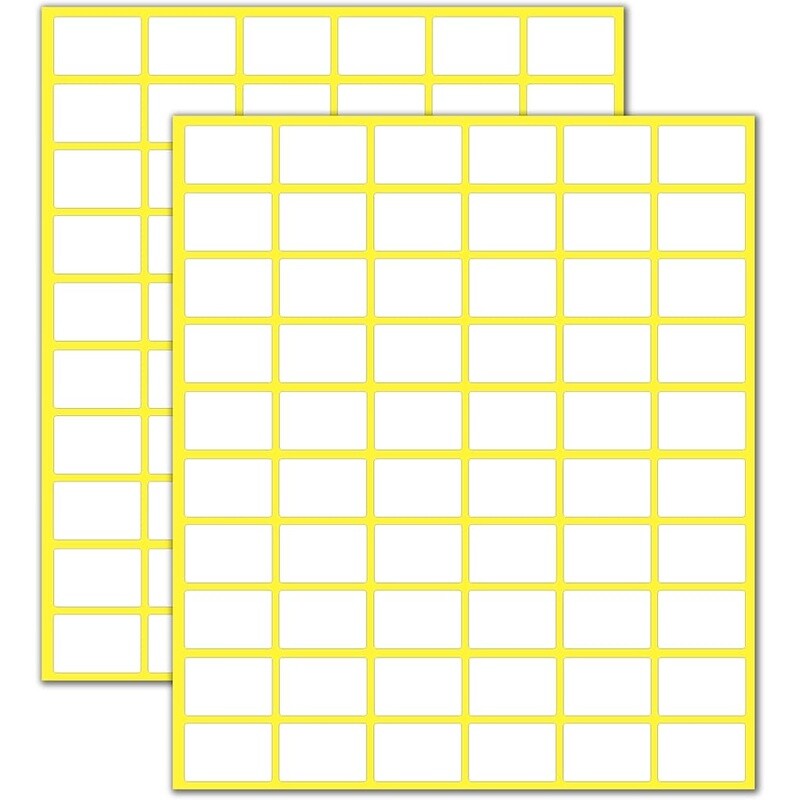 900 Pack Price Stickers Small White Labels Self Adhesive Matte Surface Writing