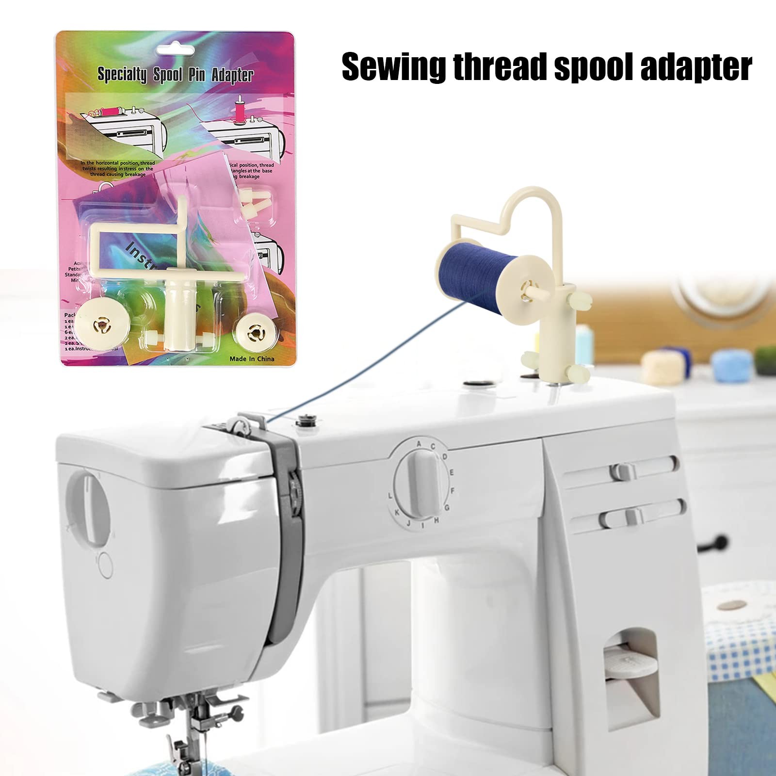 Thread Holders for Spools Stand Spool Pin Adapter Sewing Pink