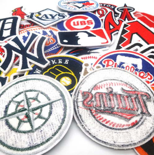 MAJOR LEAGUE BASEBALL LOGO – MLB – BASEBALL – Embroidered Iron On Patch