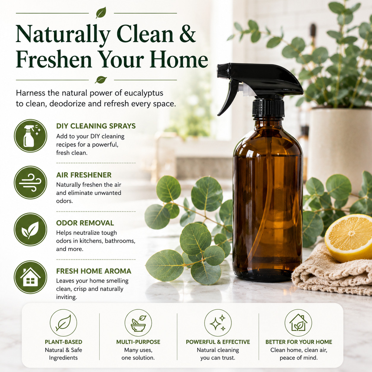 1 Gallon Eucalyptus Globulus Essential Oil (100% Pure & Natural) – GreenHealth