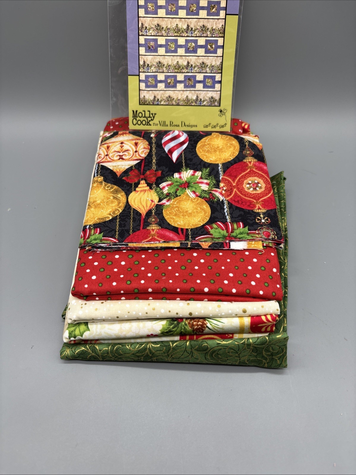 Quilt Kit – Villa Rosa Designs Holiday Quilt 55” X 70” Link Up