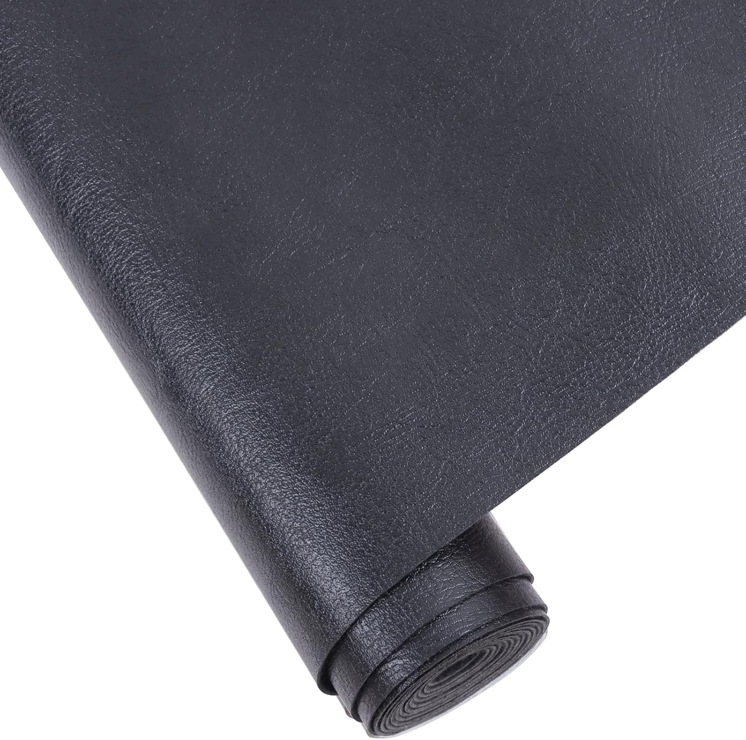 Smooth Faux Leather Roll 12″X53″(30cm X 135cm) Solid Color Faux Leather Sheets V