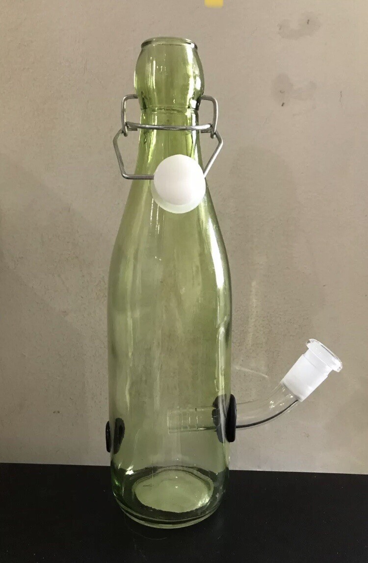DIY Bong Kit 2”-6” Lstem 90 Or 45 Degree Bent Curved Glass Downstem 14mm Bowl