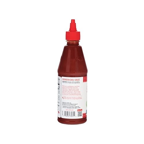 Lee Kum Kee Sauce Plastic Bottle (18 oz – 1 Pack), Gluten Free, Sriracha Chili