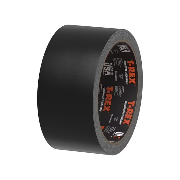 T-Rex Ferociously Strong Tape 1.88 in. x 10 yd. Black – 2 Pack
