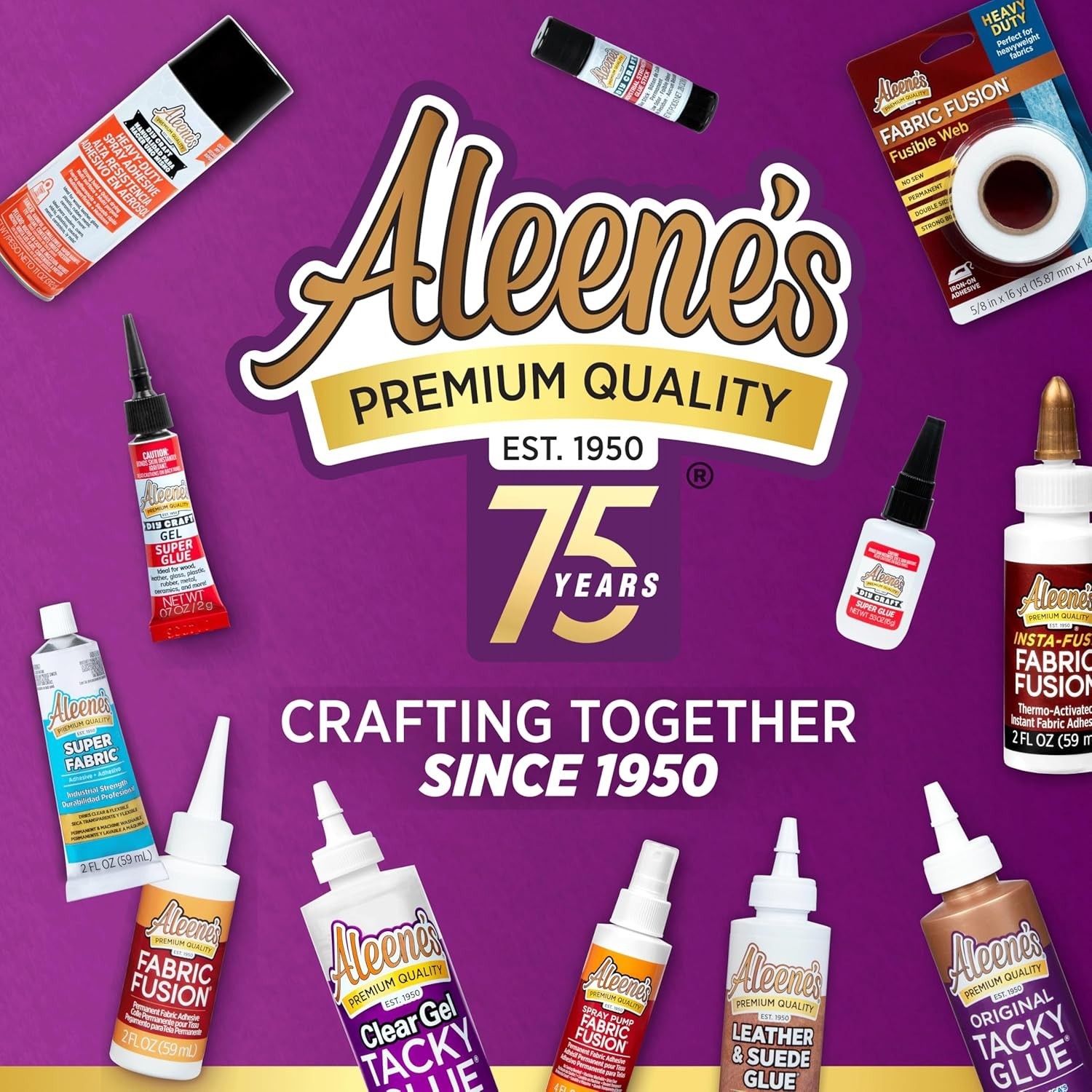 Aleene’s Fabric Fusion Permanent Fabric Adhesive Glue 4oz.